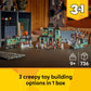 LEGO Creator 3 in 1 Haunted Mansion Building Toy for Kids - Halloween Building Blocks & Learning Toy for Girls & Boys, Ages 9+ - Build a Haunted