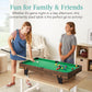 Best Choice Products 40in Tabletop Billiard Table, Pool Arcade Game Table for Living Room, Game Room w/ 2 Cue Sticks, Ball Set, Storage Bag - Walnut