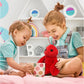 DolliBu Sitting Lobster Stuffed Animal - Soft and Velvety Ocean Animal Stuffed Red Lobster Plush Toy for Kids and Adults, Realistic Sea Creature Gift