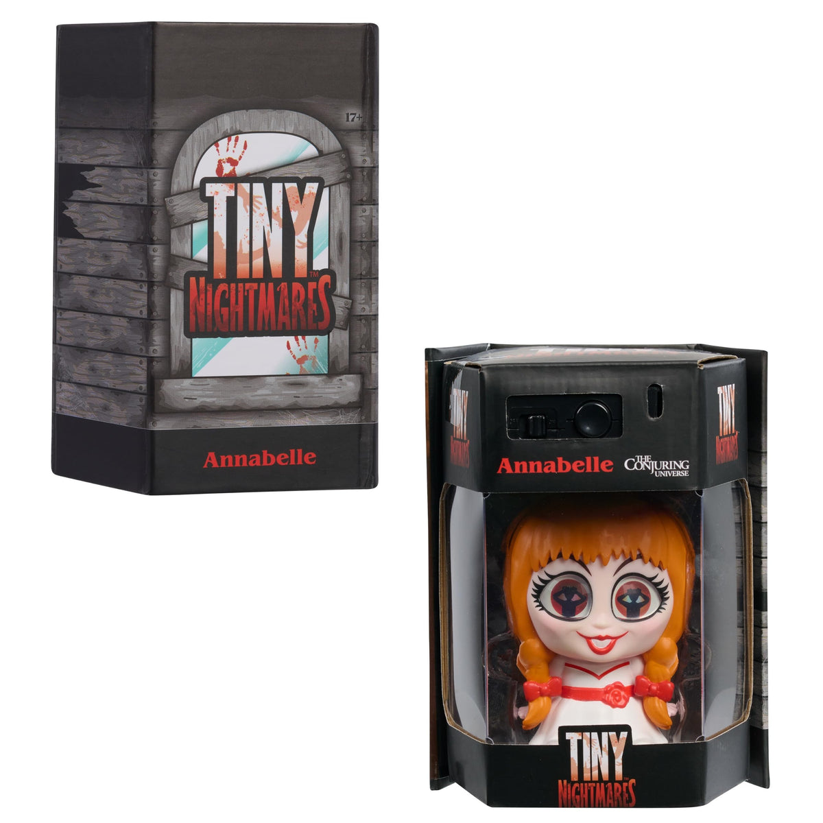 Tiny Nightmares Black Light Edition Collectible Figure - Annabelle