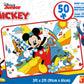 Ceaco Disney Clubhouse 50 PC Floor Puzzle - Family Fun Extra Large Jigsaw - Finished Size is 3' x 2'