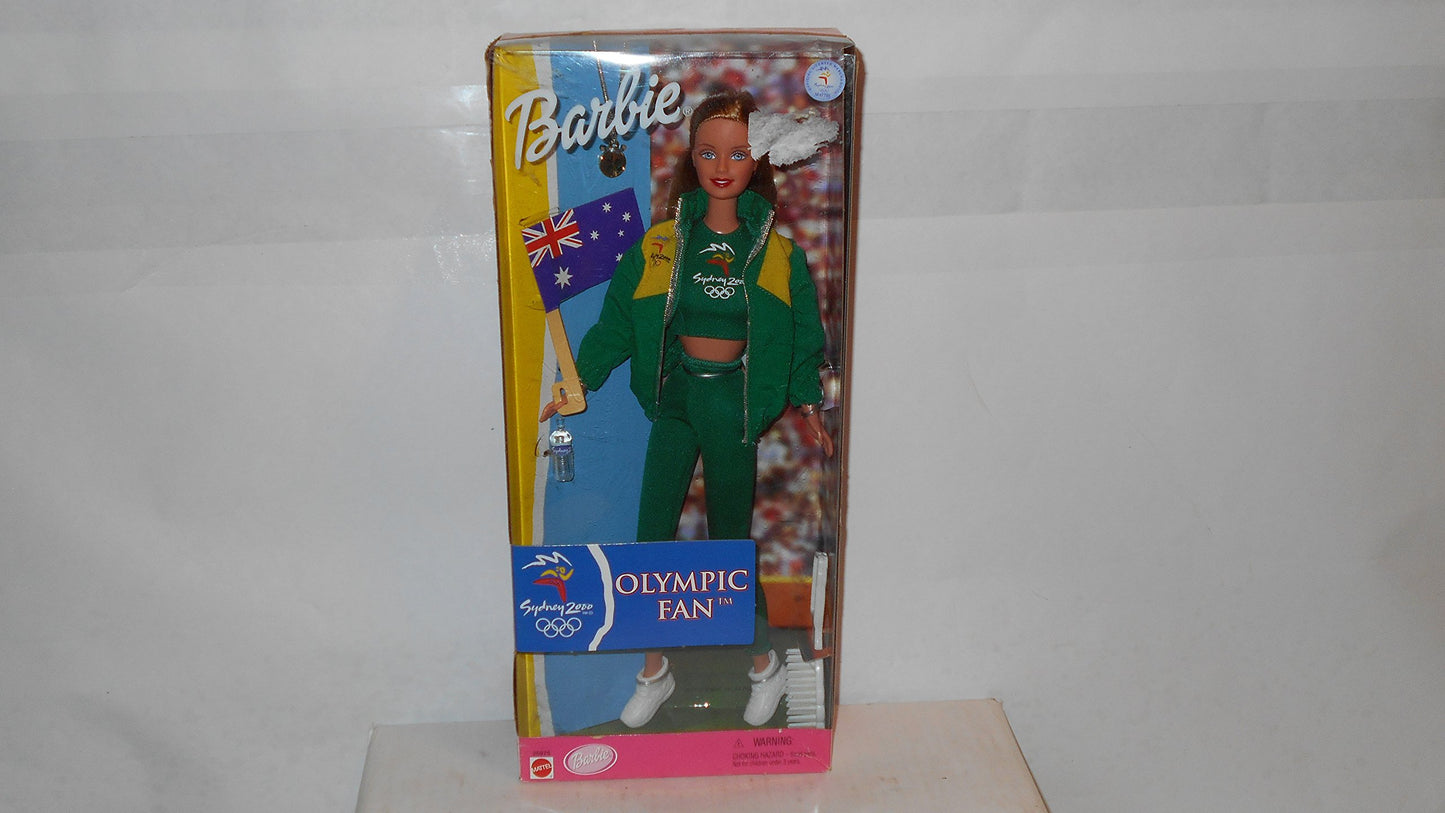 Barbie 25975 1999 Sydney 2000 Australia Olympic Fan Doll