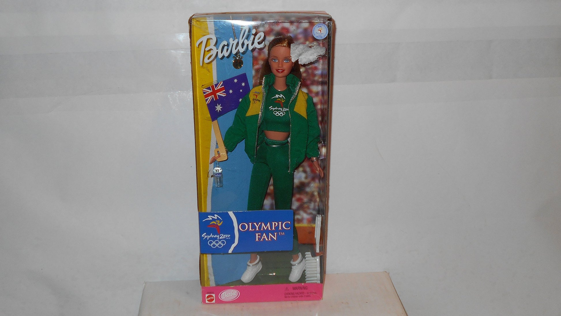 Barbie 25975 1999 Sydney 2000 Australia Olympic Fan Doll