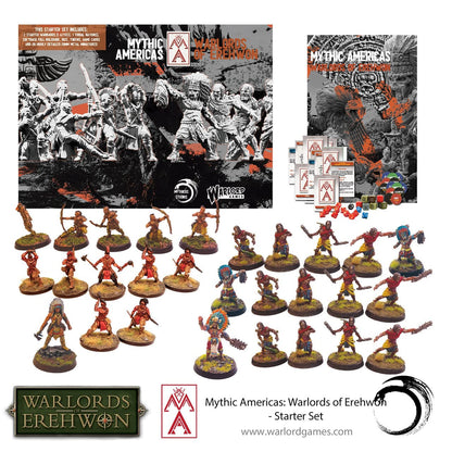 Warlord Mythic Americas Aztec & Nations Game - Role Playing Strategy Board Games for Adults, Table Top Mythic Americas Strategic Wargaming Kit