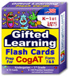 TestingMom.com CogAT Test Prep Flash Cards - Kindergarten (Level 5/6) - Grade 1 (Level 7) - 140+ Practice Questions - Tips for Higher Scores on