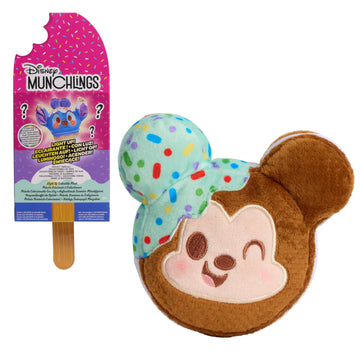 Just Play Disney Munchlings Light-Up Scented Collectible Plush, Kids Toys for Ages 0+ by