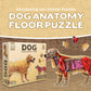 Dog Animal Anatomy Floor Puzzle | 100-Piece Double-Sided Jigsaw Puzzle | Large Floor Puzzle for Kids Ages 4-8, 3-5, 8-10 | Fun and Educational STEM