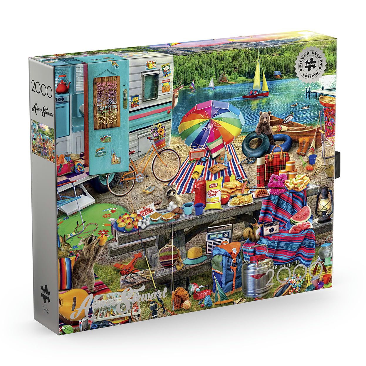 Buffalo Games - Aimee Stewart Family Campsite - 2000 Piece Jigsaw Puzzle