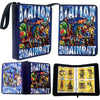 Italian Brainrot Trading Card Binder 4 Pocket 400 Pockets Zipper Card Binder Album for Brainrot Cards, Waterproof Card Storage Holder with Removable