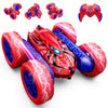 Excitobo Remote Control Car,RC Cars Boys Toys for 3 4 5 6 7 8 9 10 11 12 Year Old Boy Double Sided 360°Flip 4WD Rechargeable Drift RC Race Car
