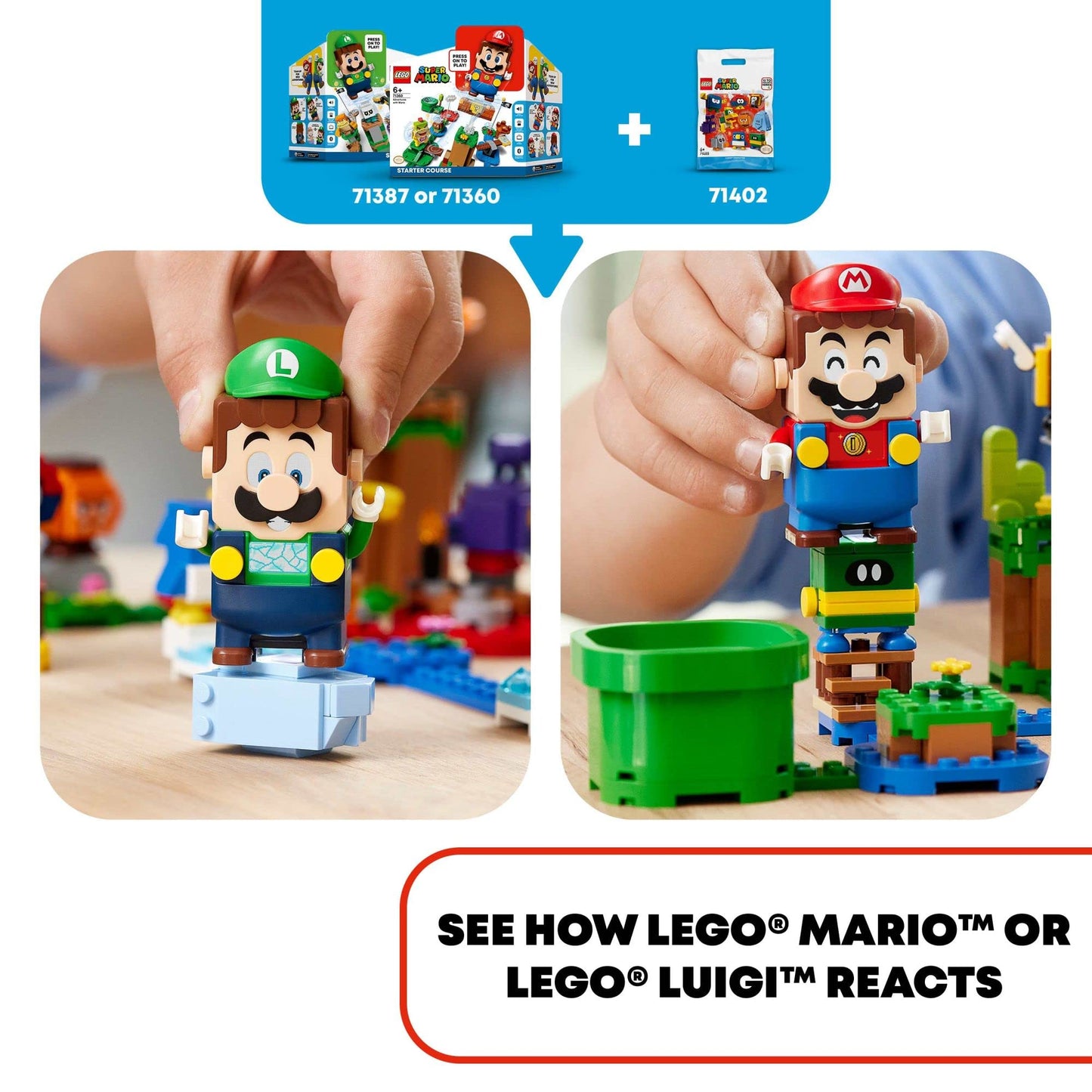 LEGO Super Mario Character Packs - Series 4 71402 Building Kit; Collectible Gift Toys for Kids Aged 6 and up to Combine with Starter Course Playsets