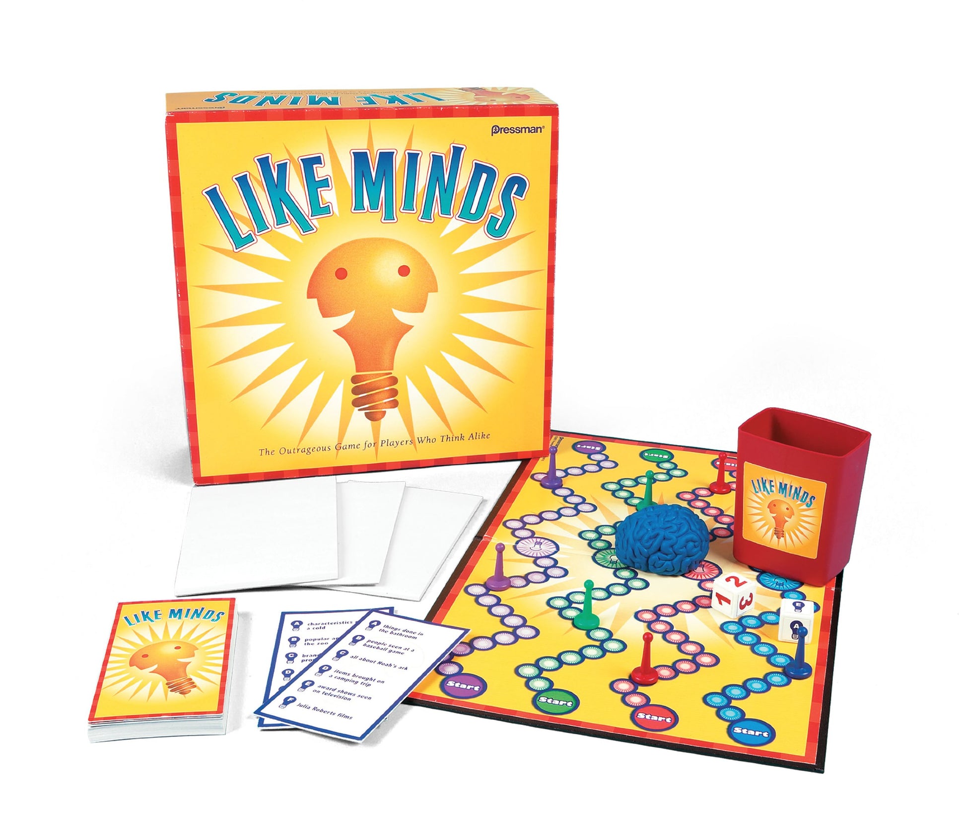 Pressman Like Minds - The Outrageous Game for Players Who Think Alike, 5" (3606-04)