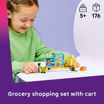 LEGO Friends Heartlake City Convenience Store Building Toy for Girls & Boys - Pretend Play Set for Kids, Ages 5+ - W/Autumn & Zac Minidolls, 1 Toy