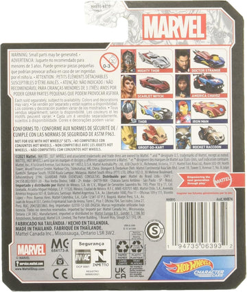 Hot Wheels Character Cars Marvel Groot