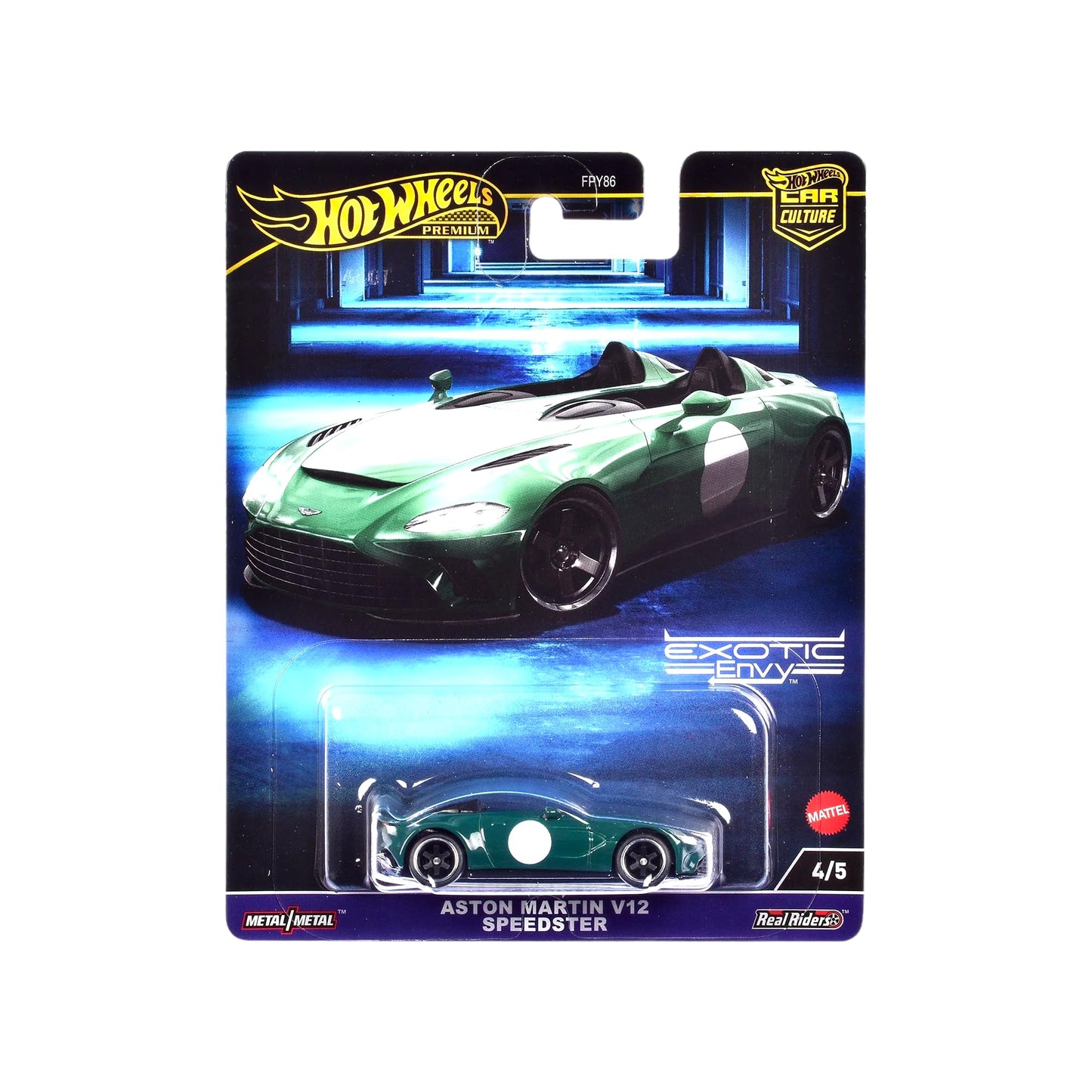 Hot Wheels Car Culture 2024 Exotic Envy Complete 5?Pack | ‘71 Porsche 911, Lamborghini Reventón, BMW M1 Procar, Aston Martin V12 Speedster & McLaren