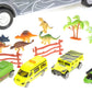 PowerTRC Dinosaur Transport Truck Carrier | Dino Playset | Great for Kids Ages 3+ Boys and Girls | Perfect Present for Birthdays, Parties, and School