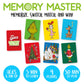 AQUARIUS Grinch Memory Master Card Game, Christmas Matching Family Party Game for Kids Teens Adults, Officially Licensed, Ages 6+