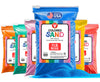 Hygloss Colored Sand for Crafts - 6 Assorted Colors Bags - 1 lb Vibrant Colorful Fine Sensory Play Sand Art Kits for Kids - Classroom Activities