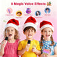 Mini Karaoke Machine with 2 Wireless Microphones, 2026 TOP Kids Portable Bluetooth Karaoke Machine for 3, 4, 5, 6, 7, 8, 9,10,11,12+Year Old