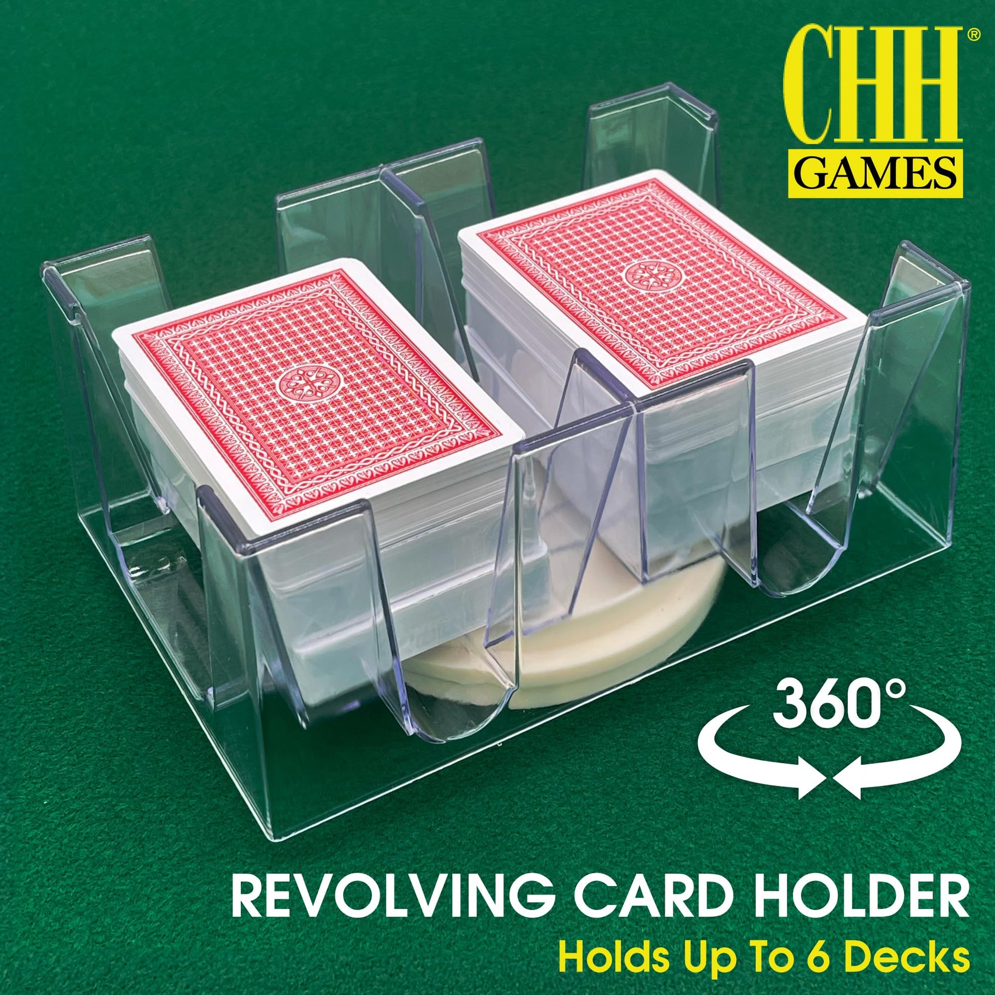 CHH 6 Deck Revolving Card Tray