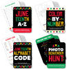 Big Dot of Happiness Happy Juneteenth - 4 Freedom Day Party Games - 10 Cards Each - Gamerific Bundle