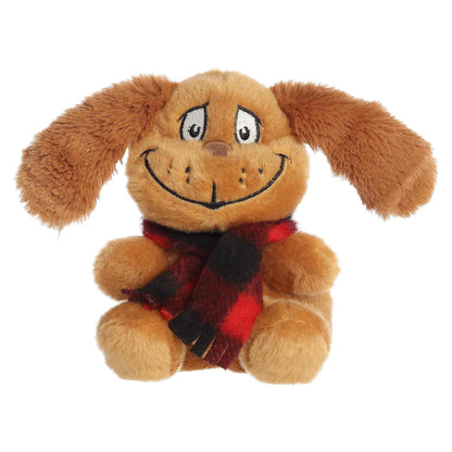 Aurora Dr. Seuss Palm Pals 4.5" Max with Scarf Festive Plush