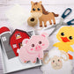 Blulu 35 Pcs Farm Animals Decor Farm Animal Cutouts for Baby Shower, Bulletin Board, Classroom Decor, Kindergarten, Birthday, Party Essentials with 80