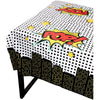 Blue Panda 3-Pack (3 Tablecloths) Comic Book Party Decorations Tablecloths | Disposable Plastic Superhero Table Covers | Waterproof Spill Protection