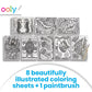 Magic Ocean Paint Sheets with Hidden Colors by Ooly