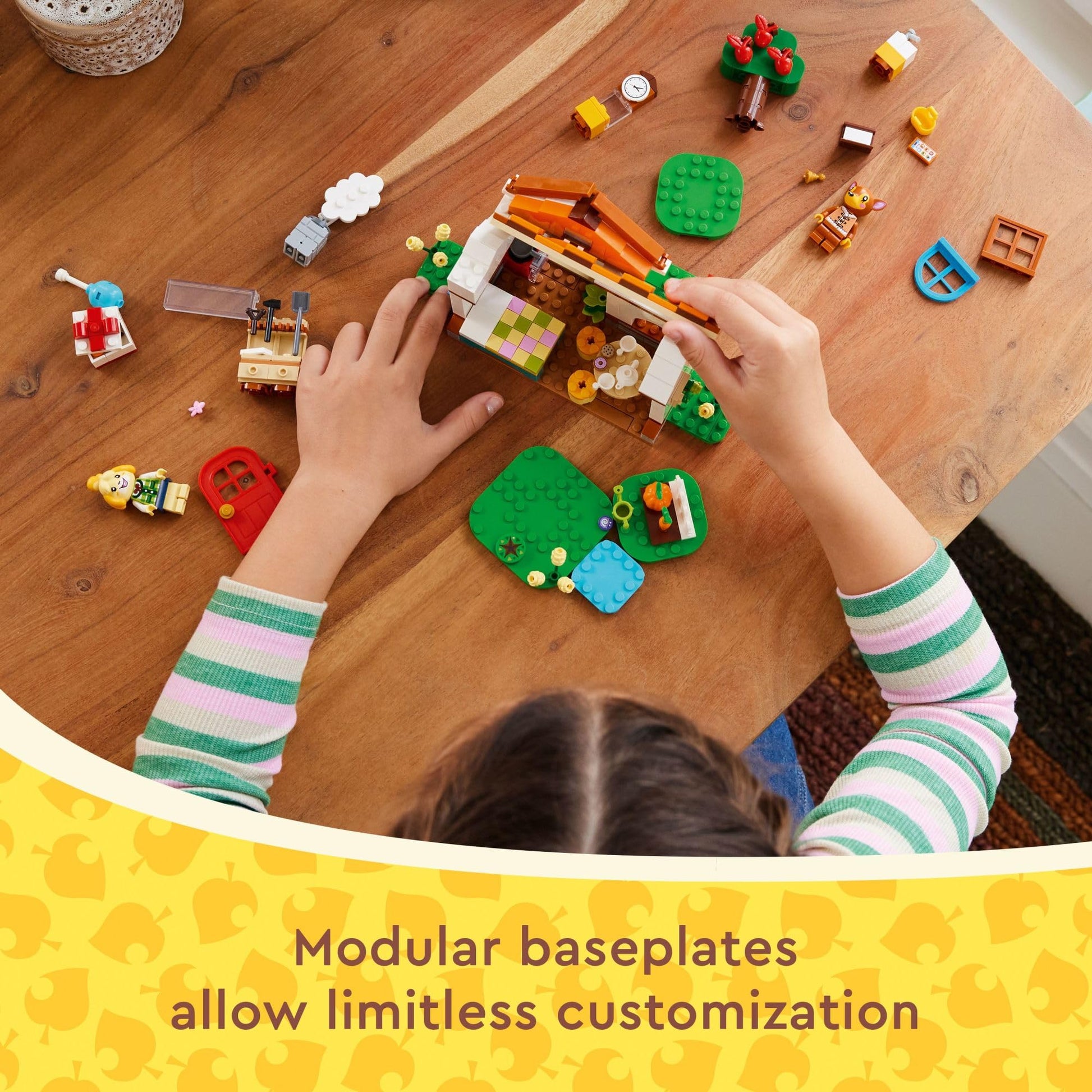 LEGO Animal Crossing Isabelle’s House Visit, Buildable Creative Toy Set for Kids, Includes Fauna and More Animal Crossing Toy Figures, Video Game