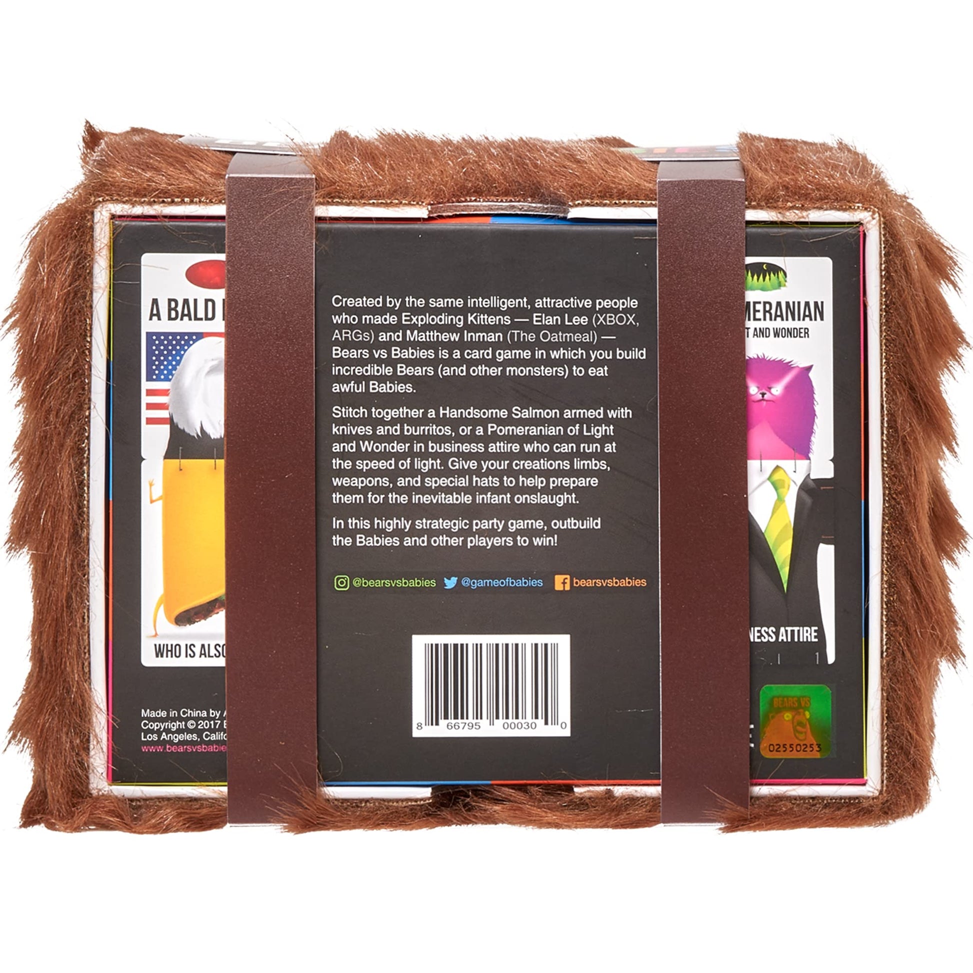 Exploding Kittens Bears vs. Babies 2-5 Players - Ages 10+ - 20 Minutes to Play - Monster Building Card Game - Party Game, Family Game Night, Kid