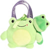 Aurora Fancy Pals 9.5" Frog Fashionable Stuffed Animal