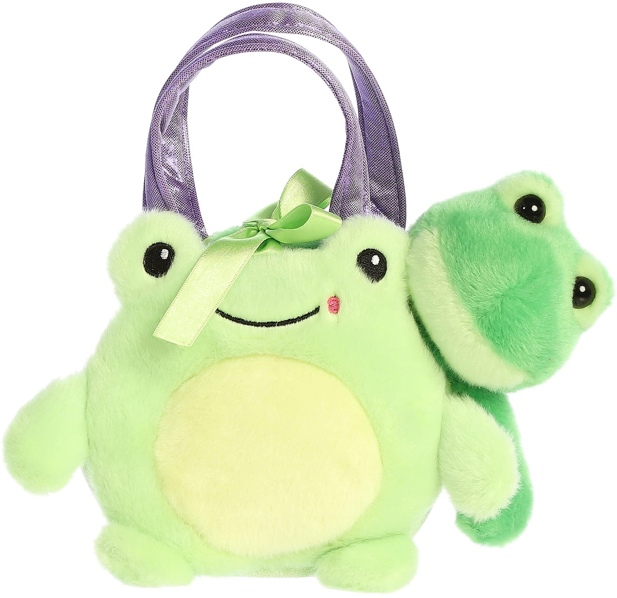 Aurora Fancy Pals 9.5" Frog Fashionable Stuffed Animal