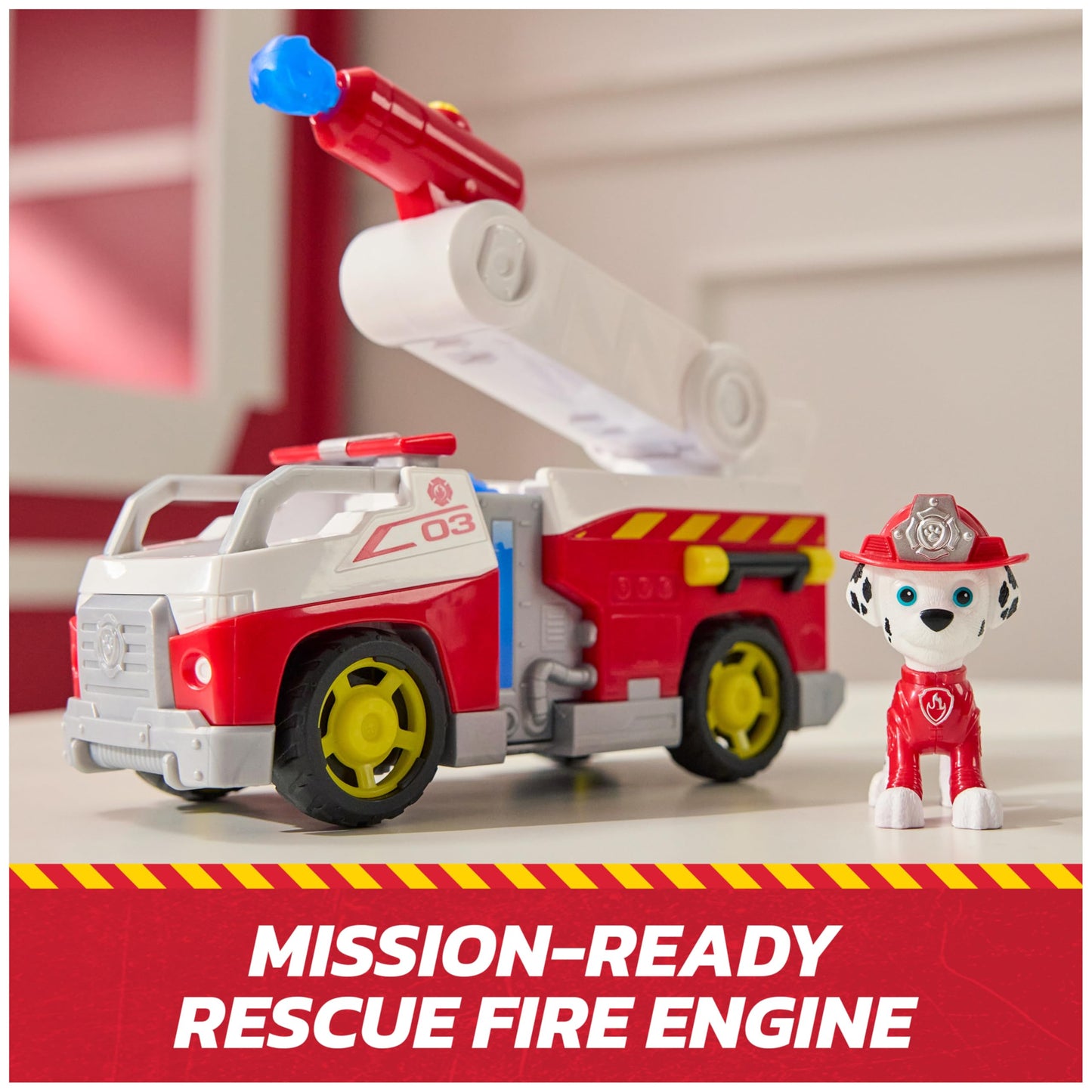 Paw Patrol Fire Rescue Marshall Rescue Fire Engine Toy Truck