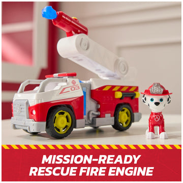 Paw Patrol Fire Rescue Marshall Rescue Fire Engine Toy Truck