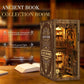 Book Nook Kit - (Classic Edition) - DIY Miniature Wooden Puzzle | Vintage Book Collection Room with LED Lights | 3D Dollhouse Bookend for Bookshelf