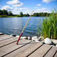 1/12 Miniature Fishing Pole Dollhouse Decoration Accessories?Miniature Fishing Pole?Dollhouse Accessories?Dollhouse Décor