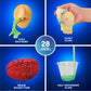 Discovery Creepy Science Lab - 28 Experiments Science Kit| Slime, Boogers, Brain Dissection| STEM Learning Toy| Glow in the Dark Chemistry Set| Kids