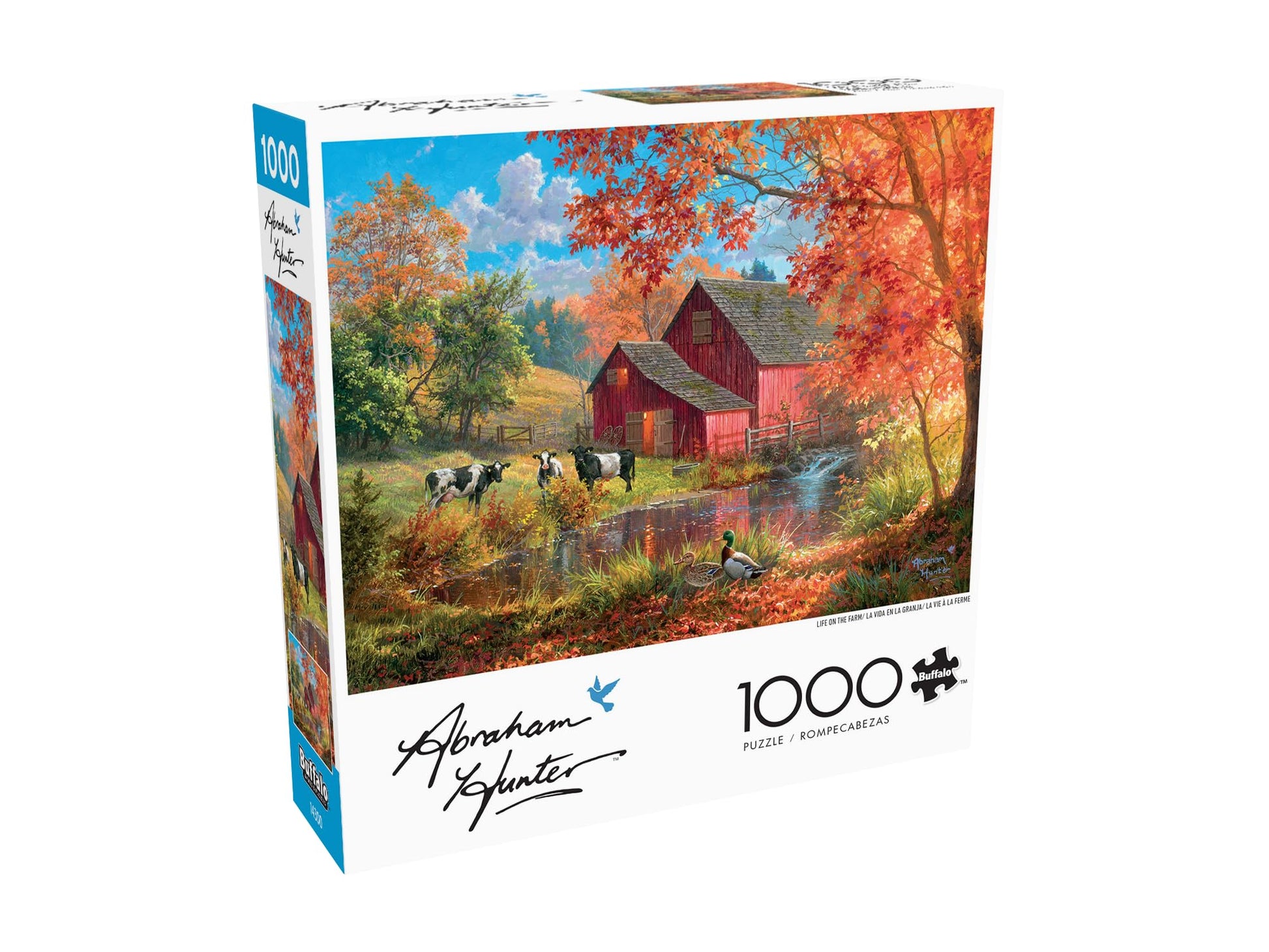 Buffalo Games - Life on the Farm - 1000 Piece Jigsaw Puzzle for Adults