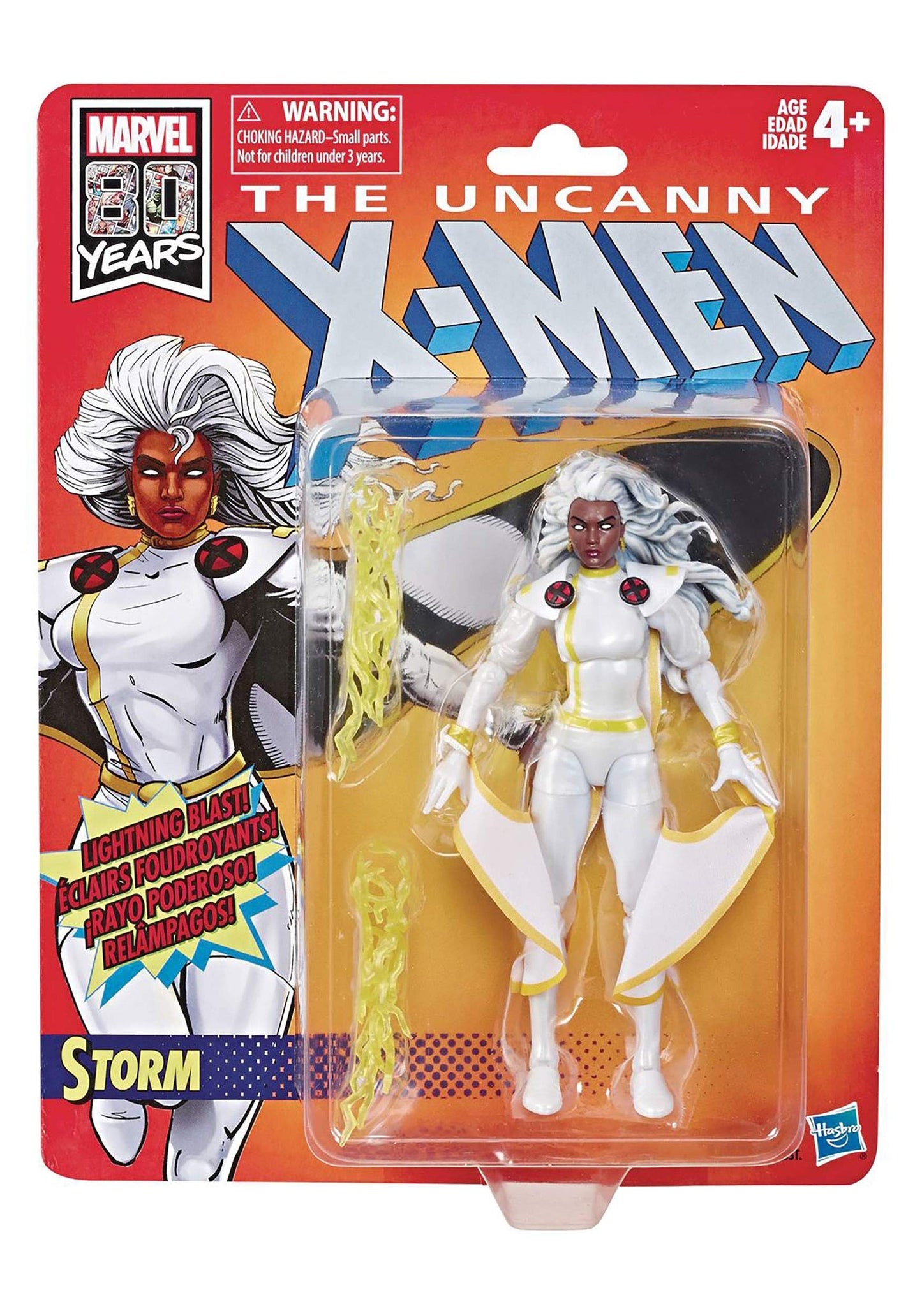 Marvel Retro 6"-Scale Fan Figure Collection Marvel’s Storm (X-Men) Action Figure Toy - Super Hero Collectible Series