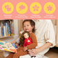 Jilly Bing Riley Mixed Baby Doll - Authentic Asian and Caucasian Multicultural Baby Dolls for Kids, Gifts for Kids Encouraging Imaginative Play and