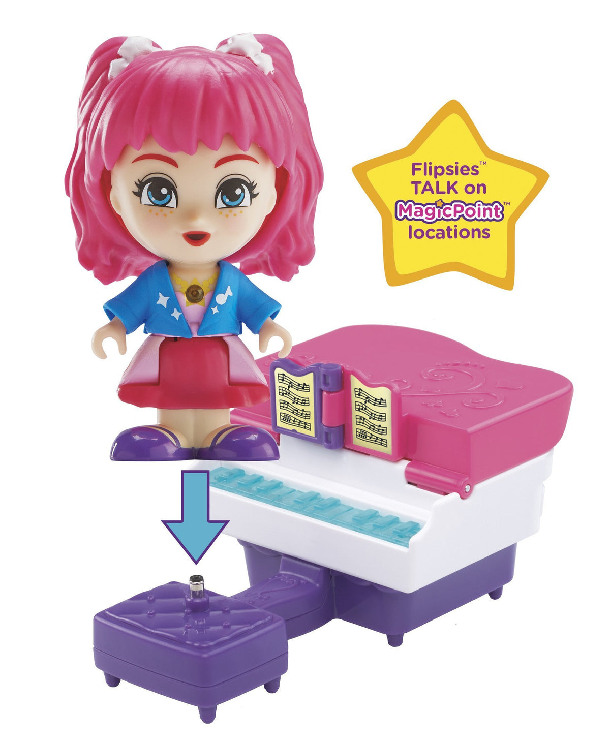 VTech Flipsies Jazzs Piano and Vanity Table