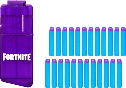 Nerf Fortnite 12-Dart Clip & 24 Official Elite Darts - Refill Pack for Fortnite Elite Blasters - for Youth, Teens, Adults