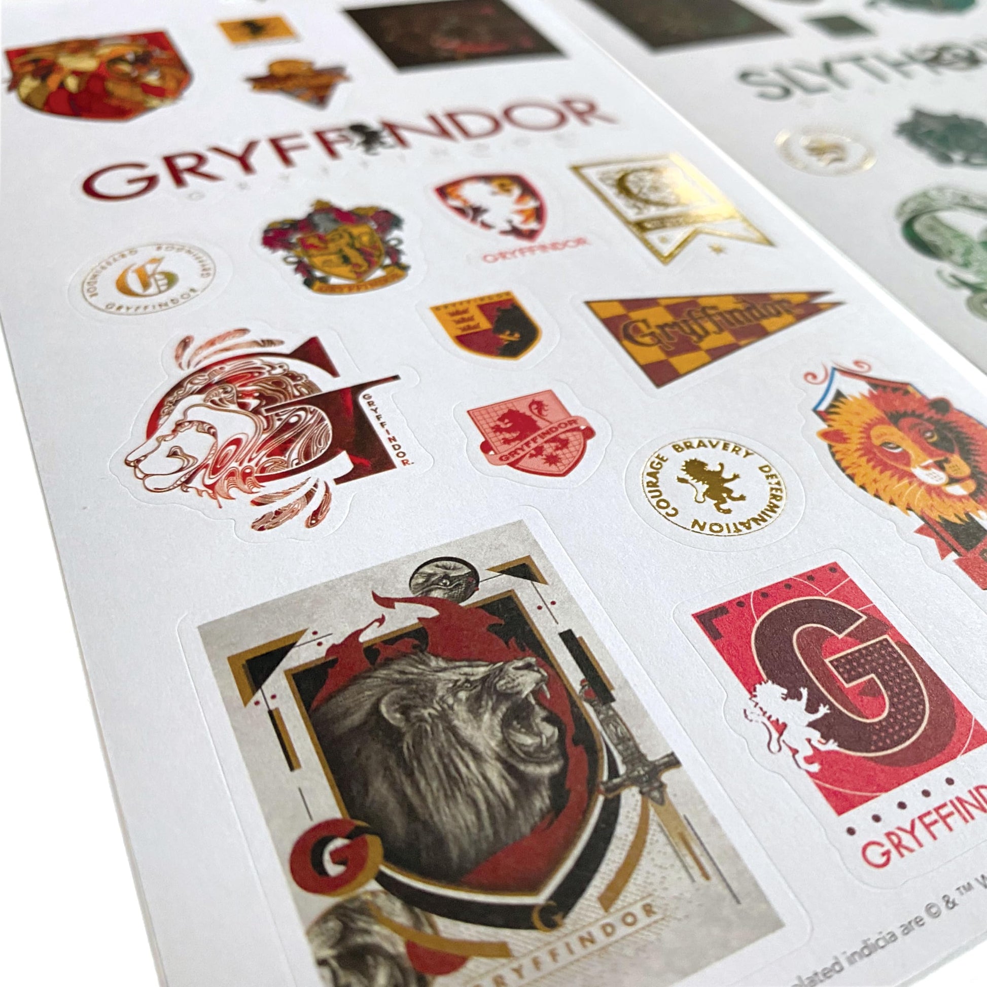 Paper House Productions Harry Potter Foil Accent 512-Piece Officially Licensed Sticker Folio - Houses, Characters, Planner Stickers and More!