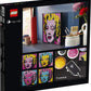LEGO Art Andy Warhol’s Marilyn Monroe 31197 Collectible Building Kit for Adults; an Excellent Gift for Adults to Make Stunning Wall Art at Home and