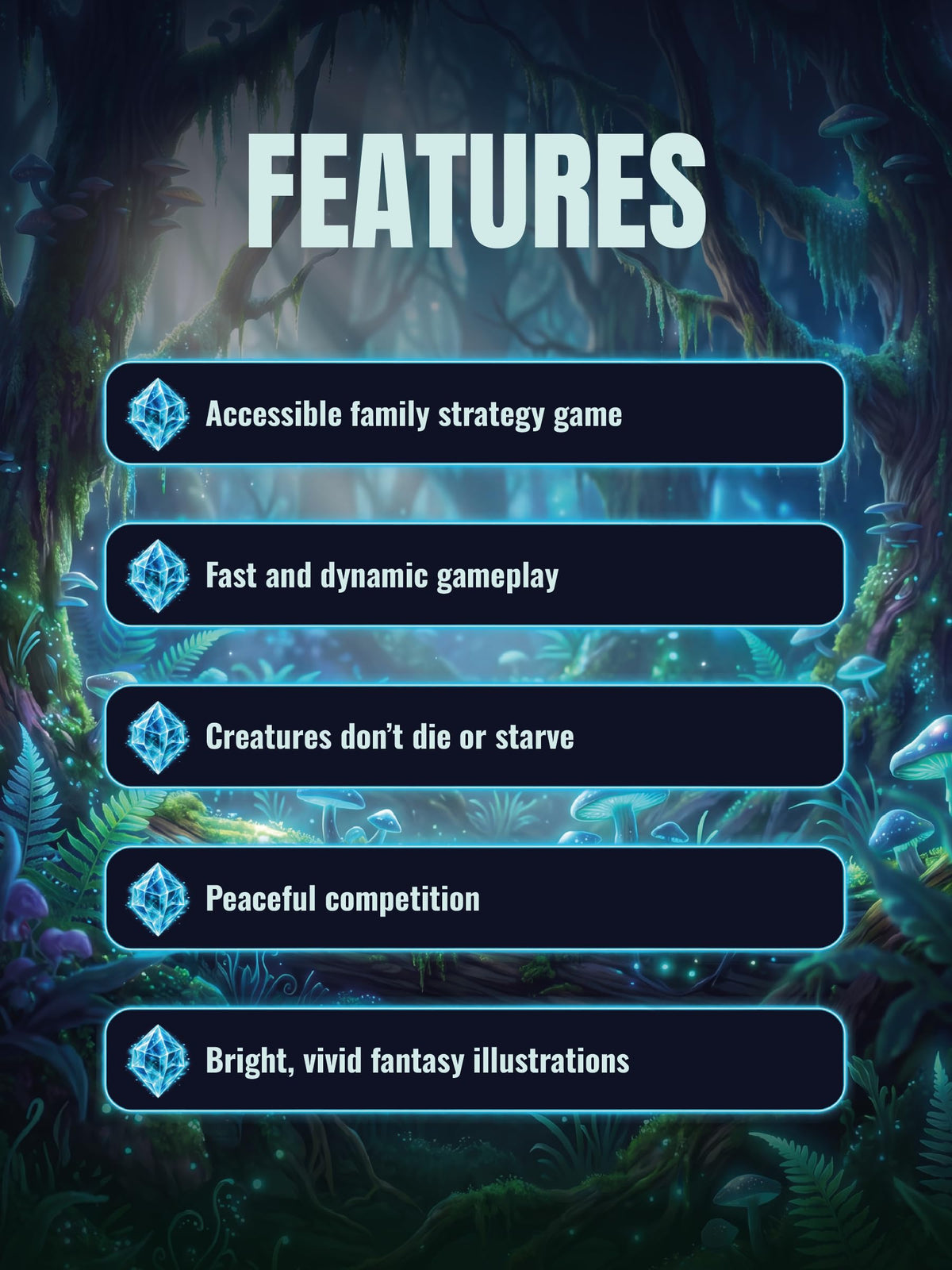 Crowd Games | Evolution: Another World Board Game | 1-4 Players | Ages 11 and up | Popular Science | Fantasy | Animals| Card Game | Simulation | Hand