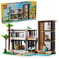 LEGO Creator 3 in 1 Modern Toy House - Kids Toy Building Set with 3 Building Options for Boys & Girls, Ages 9+ - with 2 Minifigures for Pretend Play