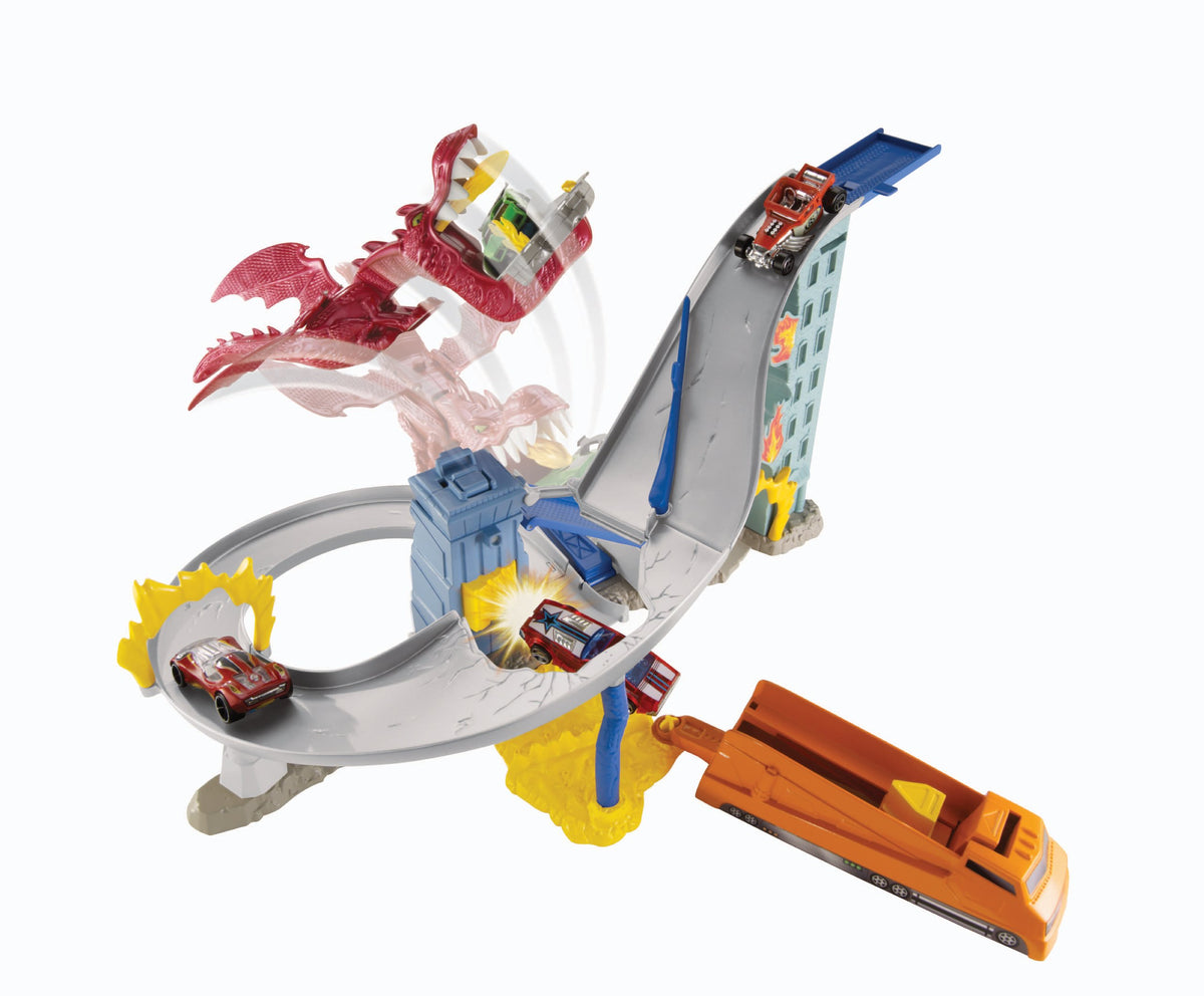 Mattel Hot Wheels Dragon Destroyer Track Set