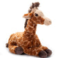 The Petting Zoo Giraffe Stuffed Animal Plushie, Gifts for Kids, Earth Keeperz Wildlife Animals, Zoologee Brown Giraffe Plush Toy, 12 inches