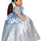 Blue Princess Dress with Tiara for 14-Inch Dolls | Premium Quality & Trendy Design | Dolls Clothes